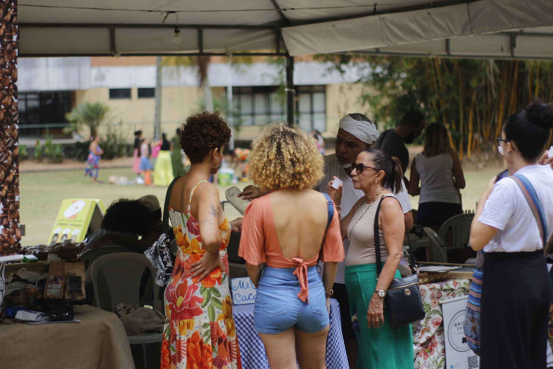 Expositores da Feira Vegana Salvador